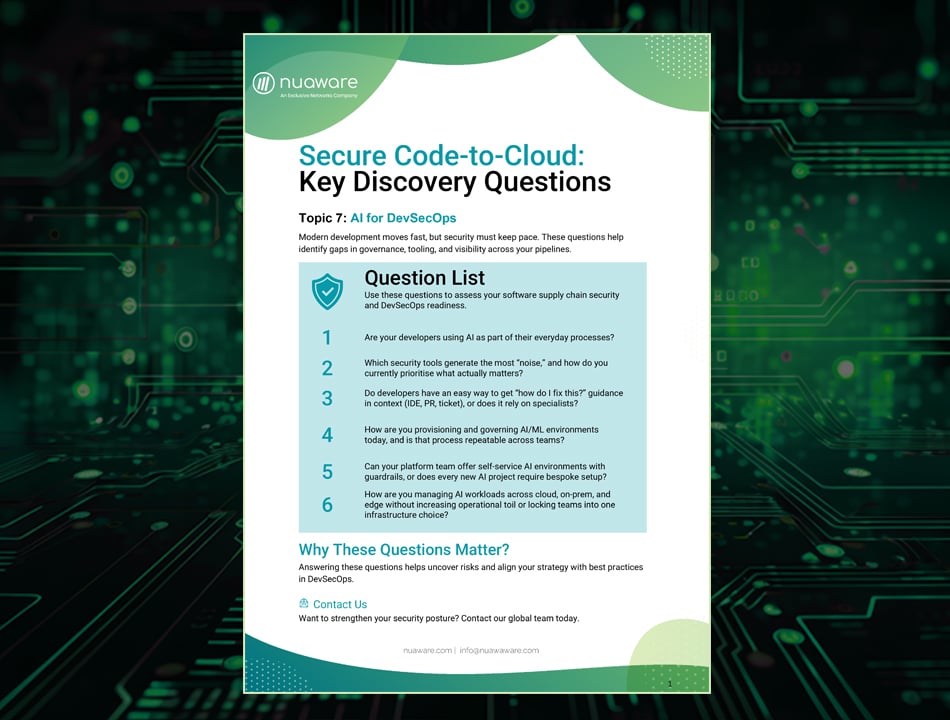Topic Questions 7 - AI for DevSecOps
